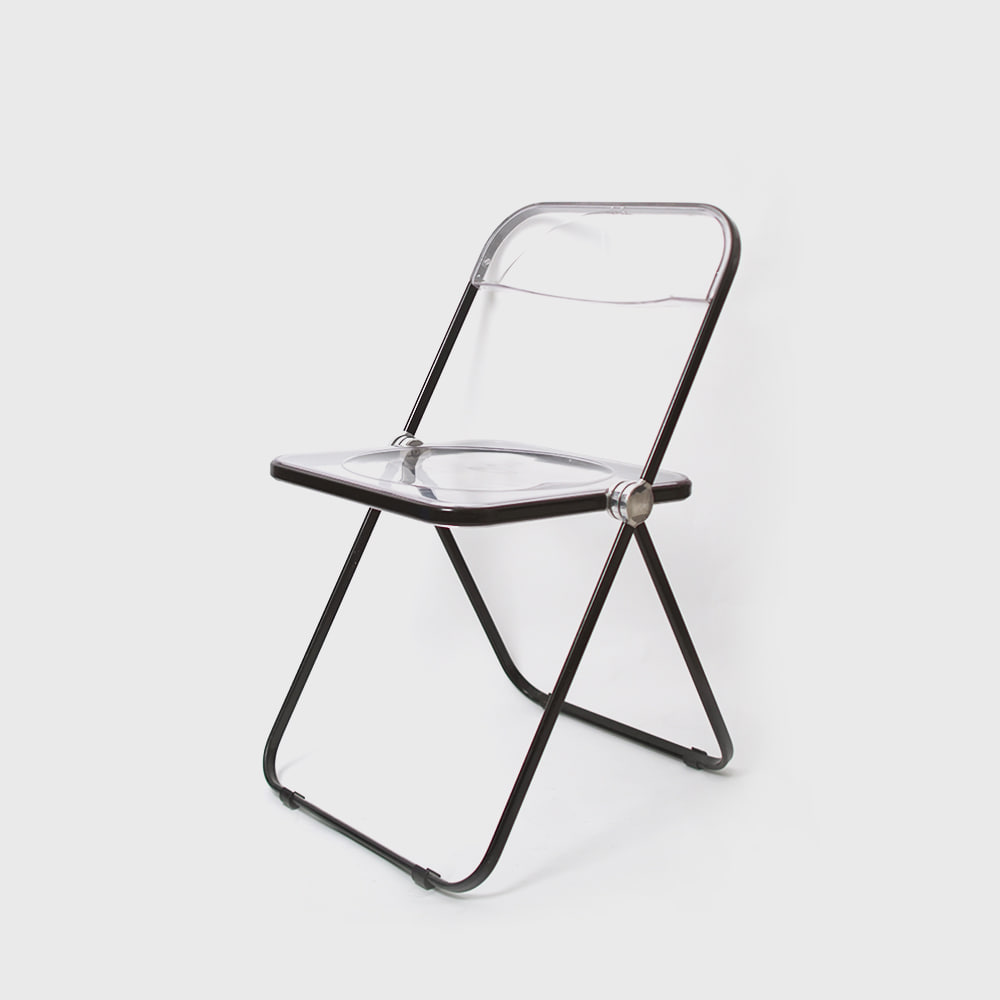 Castelli by Giancarlo Piretti &#039;Plia&#039; Folding Chair (Black Base)