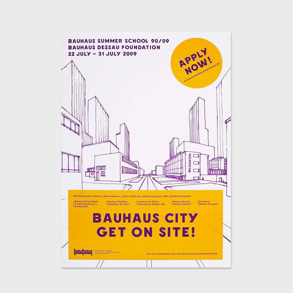 [SEMINAR] Bauhaus city get on site 90th Anniversary(2009)