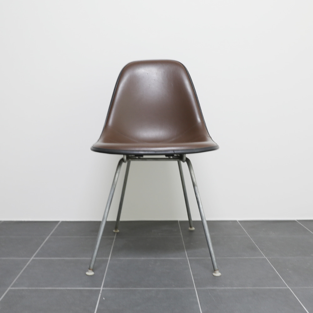 Herman Miller Charles &amp; Ray Eames Upholstered Fiberglass DSH Shell Chair