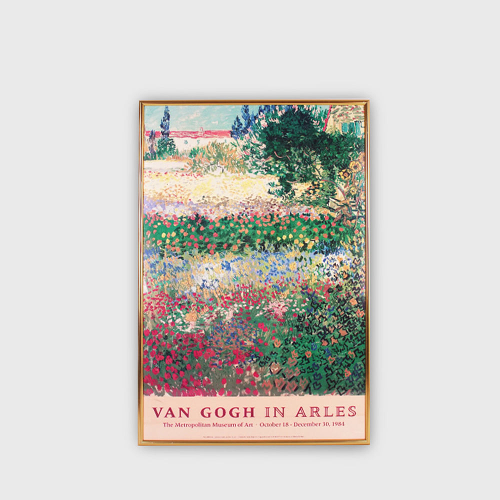 Van Gogh in Arles The Metropolitan Museum Original Poster 1984