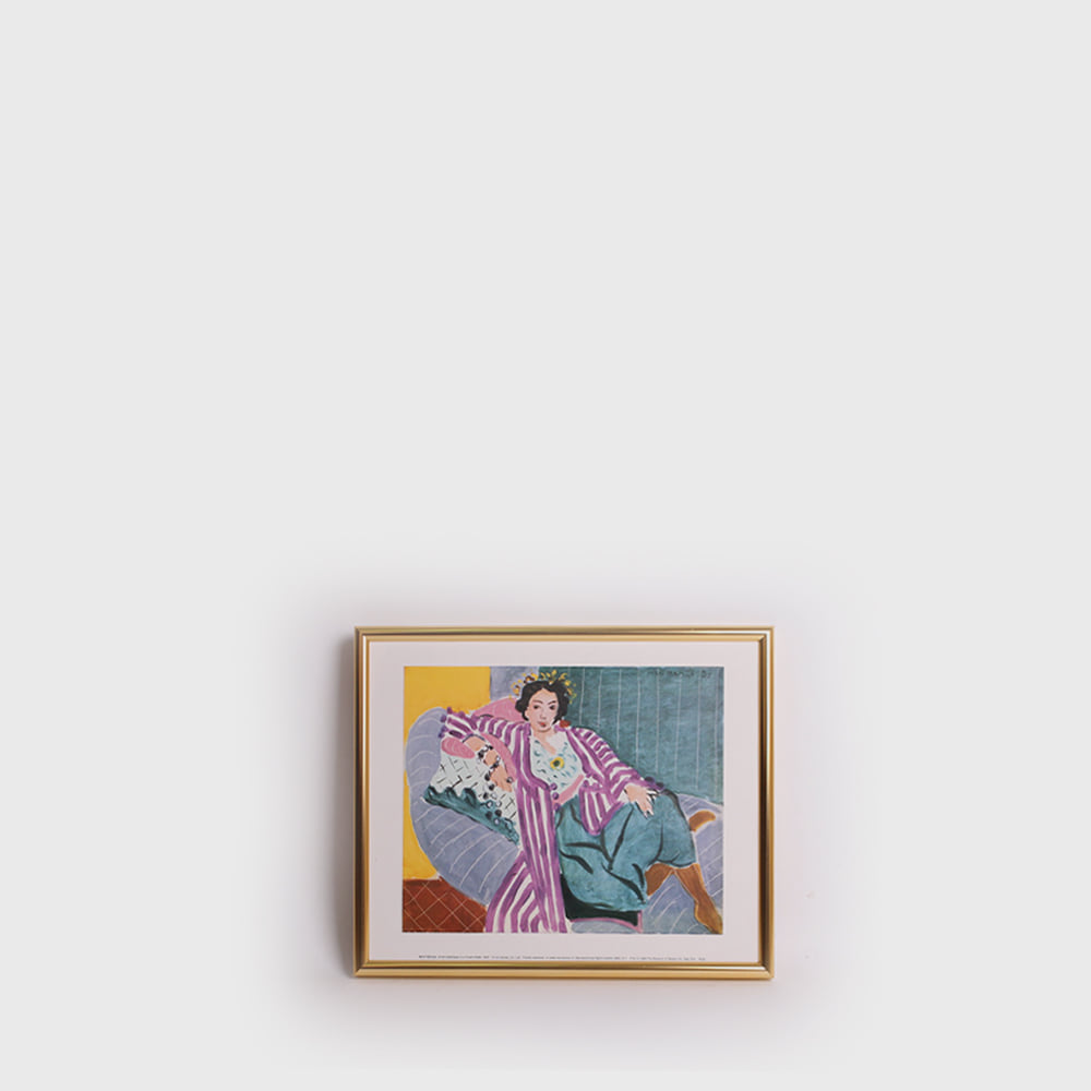 Henri Matisse Small Odalisque in purple robe(1937) Poster 1992