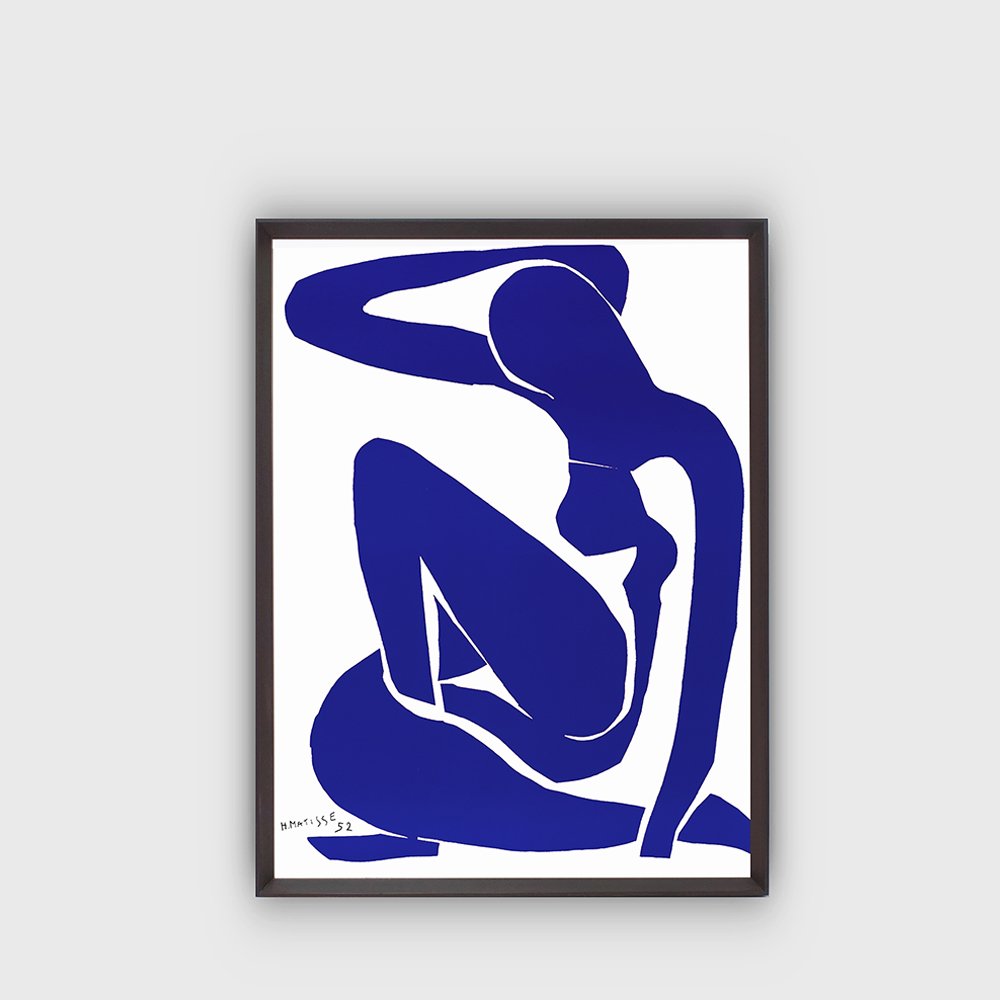 Henri Matisse : &#039;NU BLUE I,(1952)&#039; Poster 1996