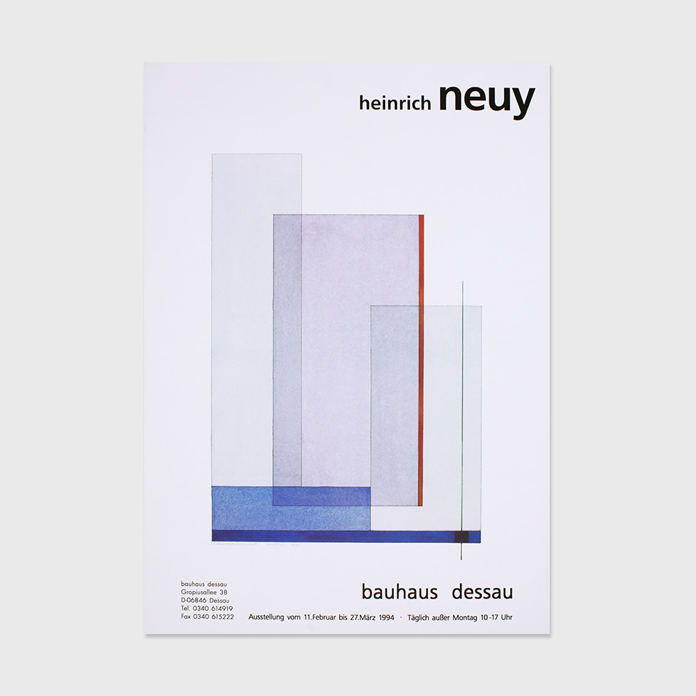 [DESIGN] Bauhaus heinrich neuy (1994)