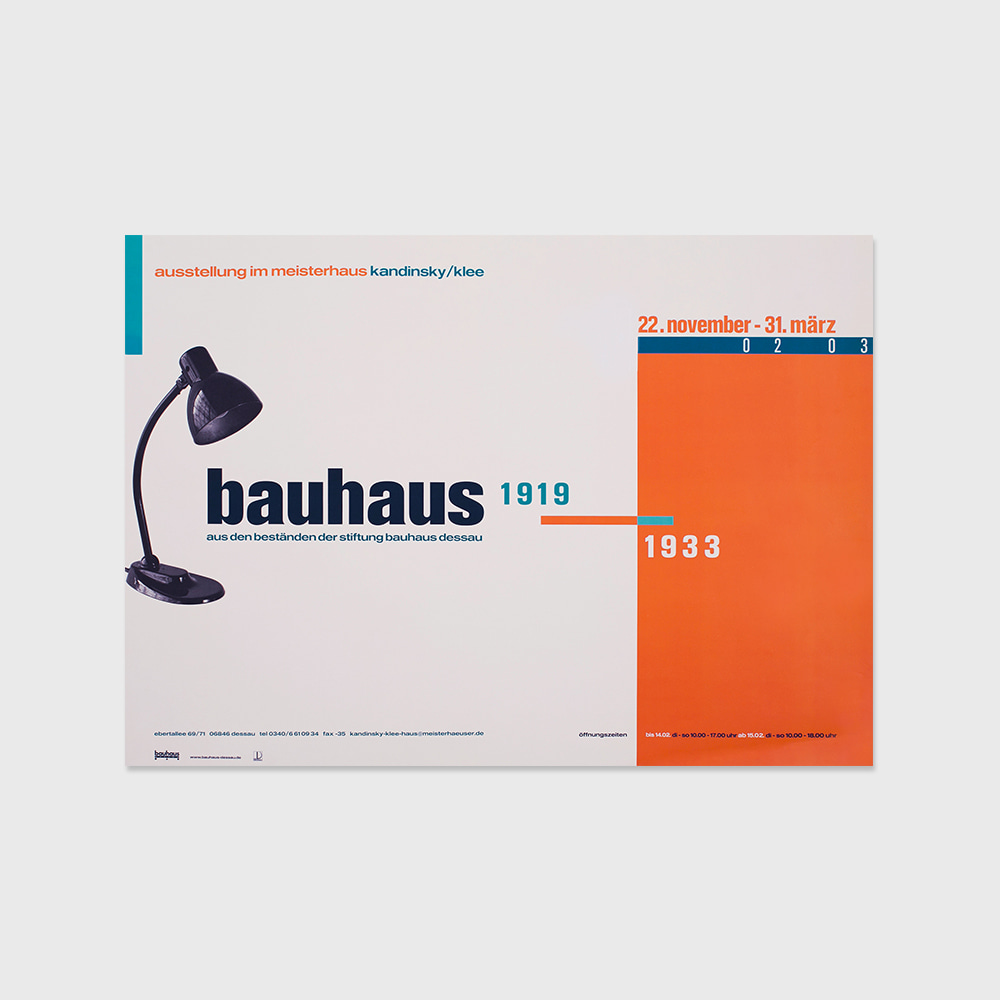 [DESIGN] Bauhaus Dessau Foundation 1919-1933 (2003)
