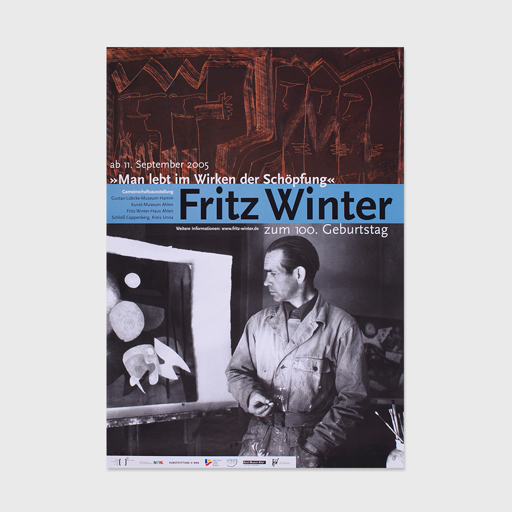 [DESIGN] Bauhaus Fritz Winter for the 100th birthday (2005)