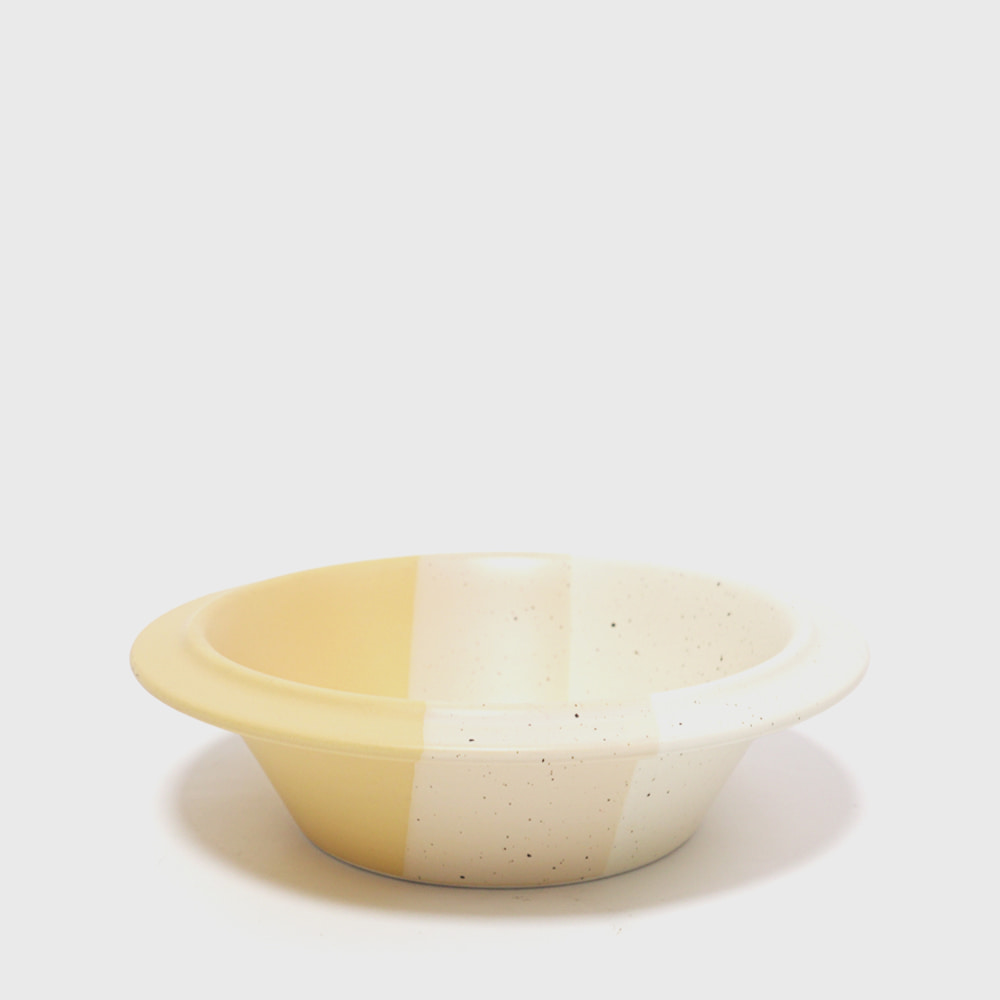 [Color block] Yellow Soup Bowl