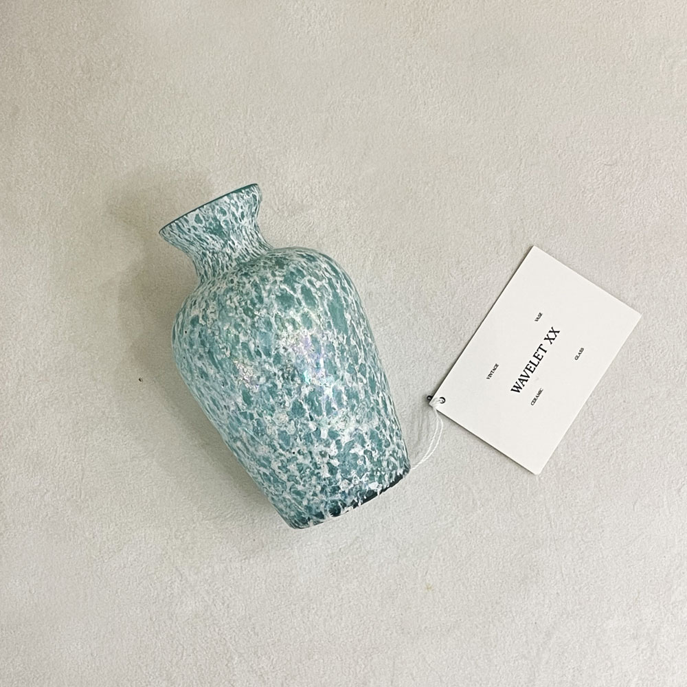 Japan Aqua Glass Vase