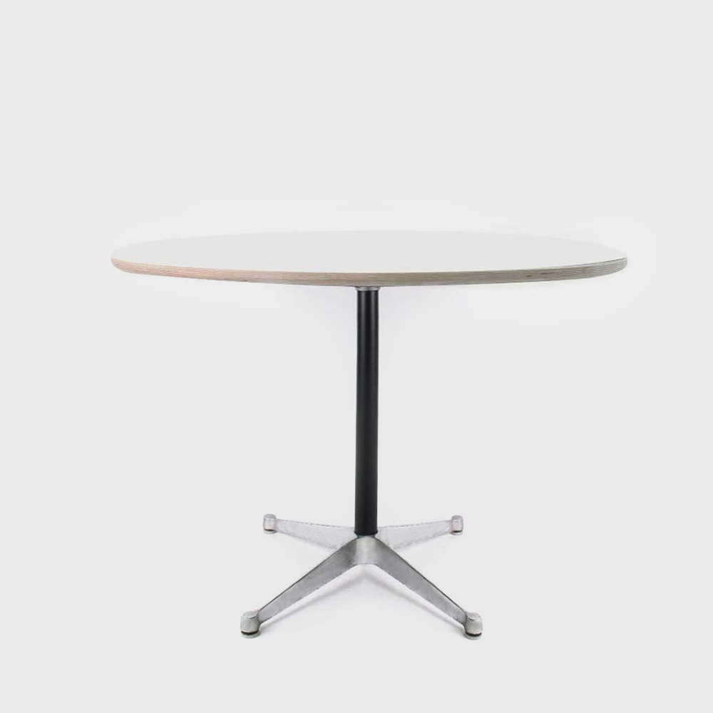 Herman Miller Dining Table Aluminum Group Contract Base - White