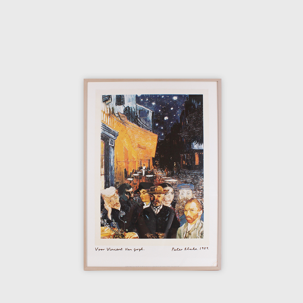 Peter Blake : exhibition poster - Hommage Vincent van Gogh 1990