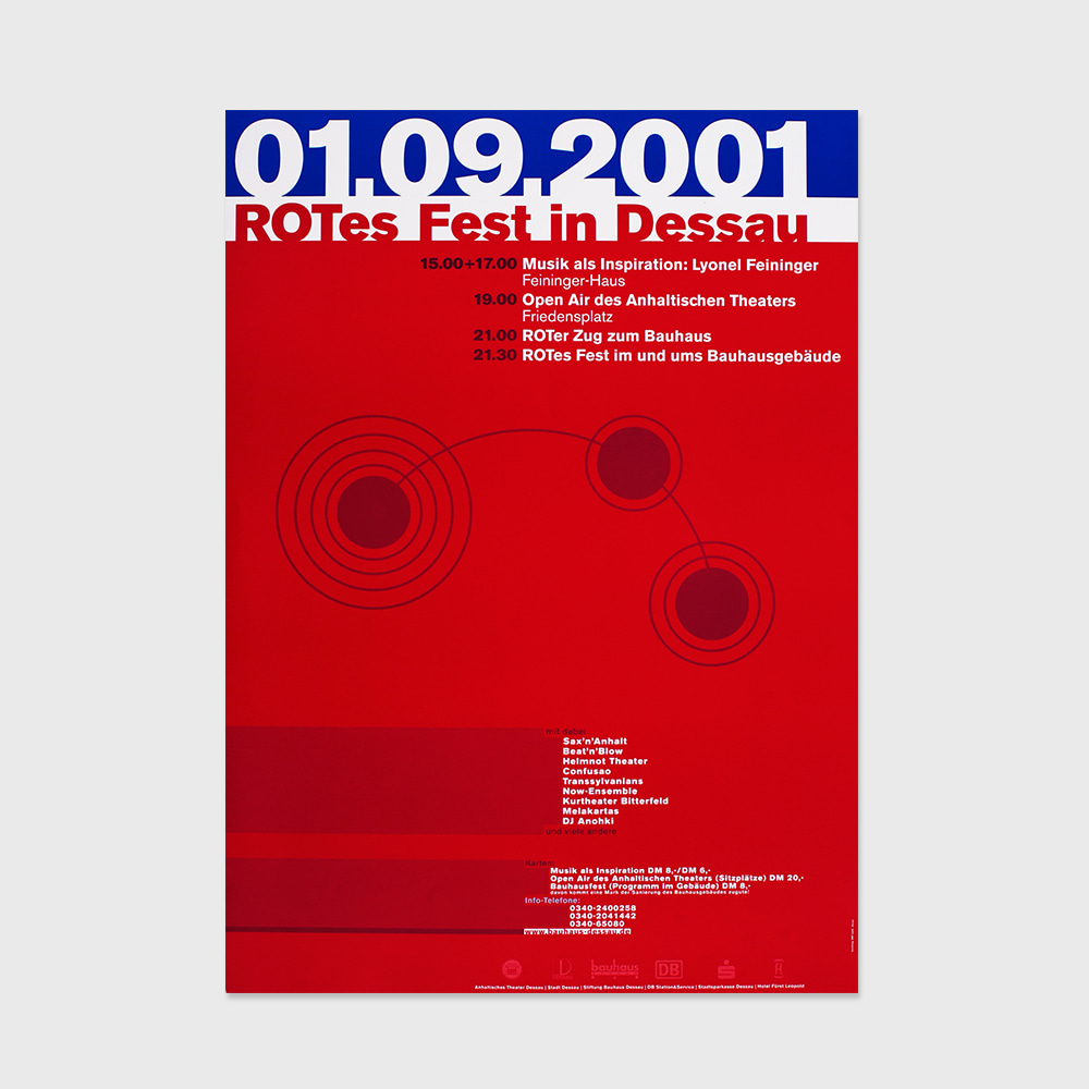 [FESTIVAL] Bauhaus Rotes Fest (2001)