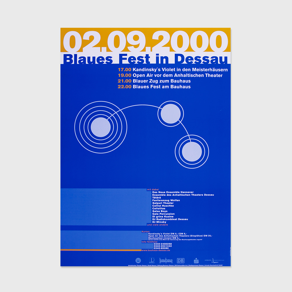 [FESTIVAL] Bauhaus Blaues Fest (2000)