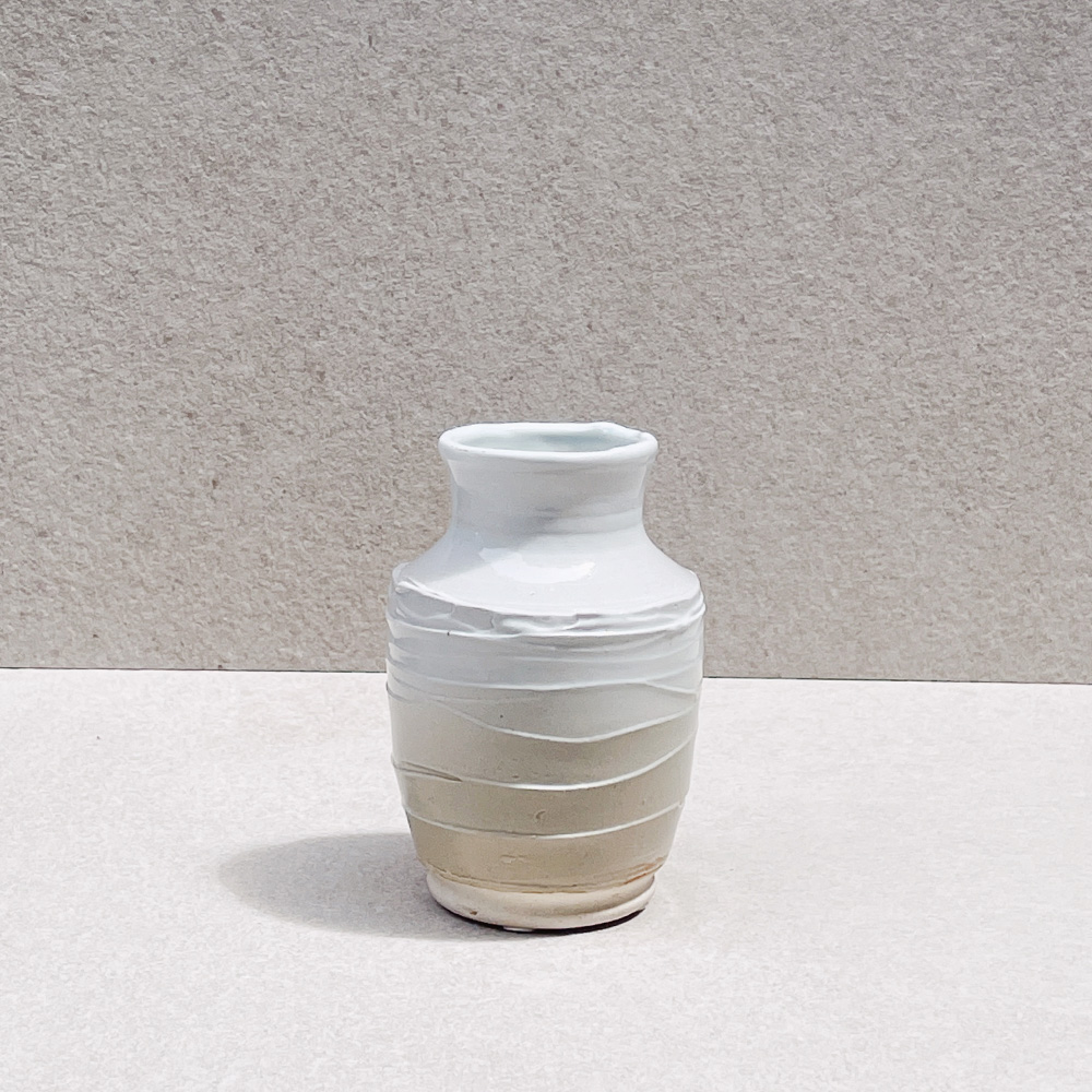 Slip Texture Studio Art Pottery Vase