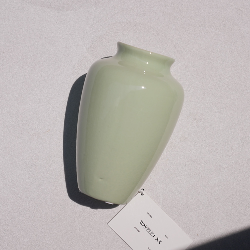 Scheurich Mint Green Ceramic Vase